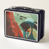 Lunch Box Mars Olympus Mons Système solaire Volcano le plus  (Dos)