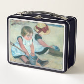 Lunch Box Mary Cassatt - Enfants jouant sur la plage (Devant)