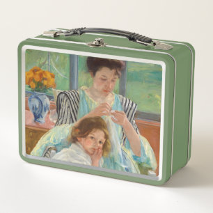 Lunch Box Mary Cassatt - Jeune mère coudre
