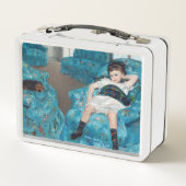 Lunch Box Mary Cassatt - Petite fille dans un fauteuil bleu (Dos)