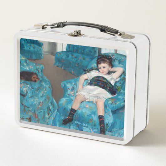 Lunch Box Mary Cassatt - Petite fille dans un fauteuil bleu (Devant)