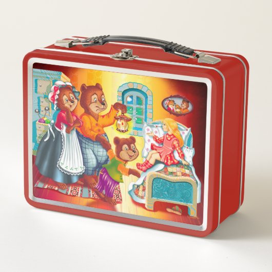 Lunch Box Masha et 3 ours de conte de fées (Devant)