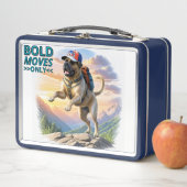 Lunch Box Mastiff dogue anglais en montagne vacances (En situation)