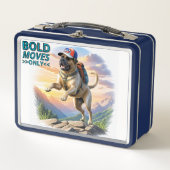 Lunch Box Mastiff dogue anglais en montagne vacances (Devant)