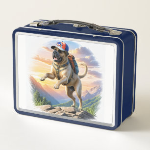 Lunch Box Mastiff Dogue anglais en vacances à la montagne