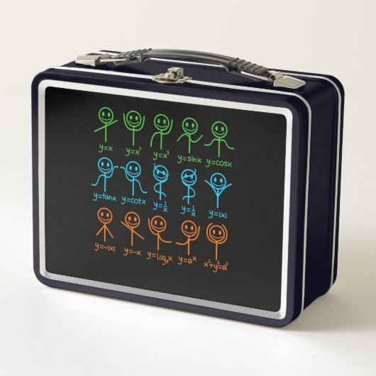 Lunch Box Math Enseignant Danse Équation Mathématique Math (Devant)