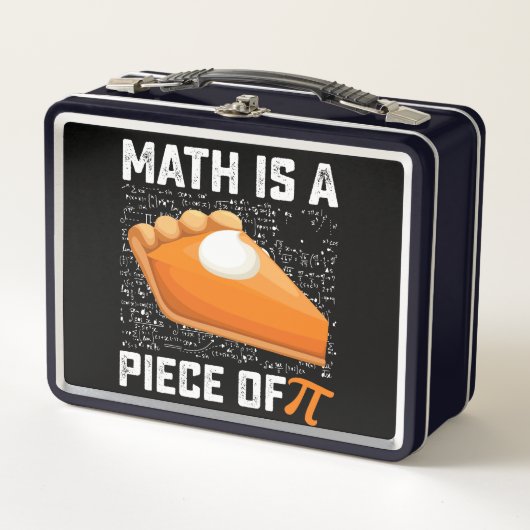 Lunch Box Math Est Une Pièce De Pi Day Pie Mathématiques (Devant)