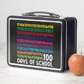 Lunch Box Math Nombres 100e Jour d'École Enseignant Enfants (En situation)