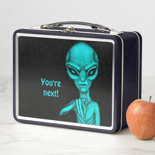 Lunch Box Mauvais Alien, Tu es le prochain ! (En situation)