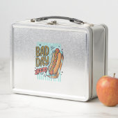Lunch Box Mauvaise Journée Hot Dog Retro Vector Conception d (En situation)