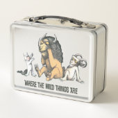 Lunch Box Max et les bêtes sauvages jouant (Dos)