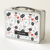 Lunch Box Mécanicien automobile Outils de l'automobile Enfan (Dos)