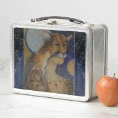 Lunch Box Médecine de chamane Léopard Maureen Girard Esprit  (En situation)