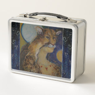 Lunch Box Médecine de chamane Léopard Maureen Girard Esprit