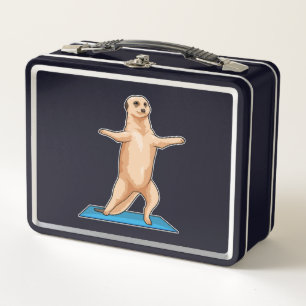 Lunch Box Meerkat à Fitness Exercice d'étirement