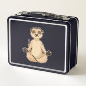 Lunch Box Meerkat à la méditation de Yoga (Dos)