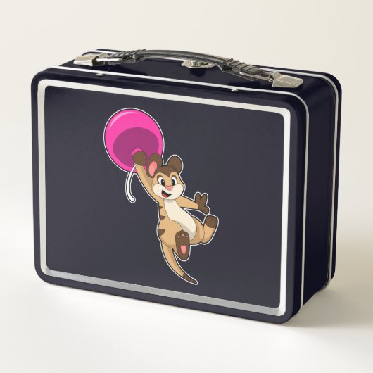 Lunch Box Meerkat avec ballon (Dos)
