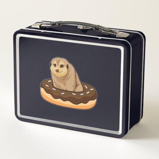 Lunch Box Meerkat avec Donut (Dos)