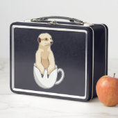 Lunch Box Meerkat avec la coupe du café (En situation)
