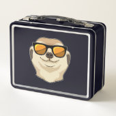 Lunch Box Meerkat avec lunettes de soleil (Dos)