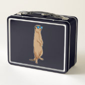Lunch Box Meerkat avec lunettes de soleil (Dos)