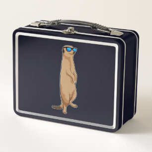 Lunch Box Meerkat avec lunettes de soleil