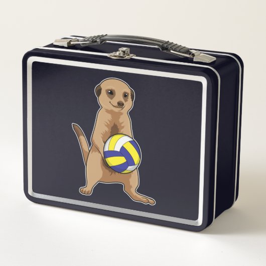 Lunch Box Meerkat avec volleyball (Devant)