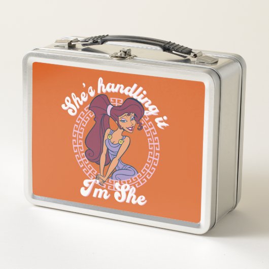 Lunch Box Megara - She's Handling It, I'm She Metal Lunch Bo (Devant)