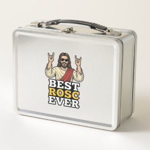 Lunch Box Meilleur Rosc Vintage Rock Main Religieux T-Shirt_