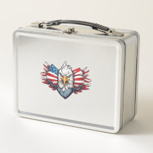 Lunch Box Meilleure collection de drapeaux américains