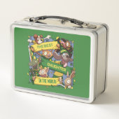 Lunch Box Meilleure fille Drôle Animaux Ventilateurs de spor (Dos)