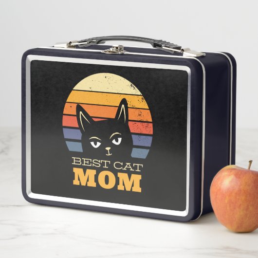 Lunch Box Meilleure Maman de Chat (En situation)
