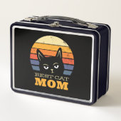 Lunch Box Meilleure Maman de Chat (Devant)