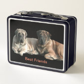 Lunch Box Meilleurs amis des Mastiffs (Dos)