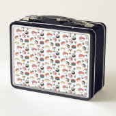 Lunch Box Mélange de Sushi Dessiné à la Main (Dos)