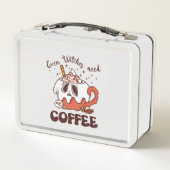 Lunch Box Même les sorcières ont besoin de café (Dos)