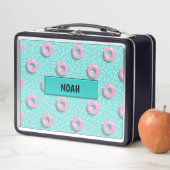 Lunch Box Memphis Polka Hoops (En situation)