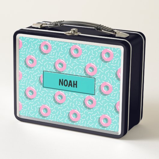 Lunch Box Memphis Polka Hoops (Devant)