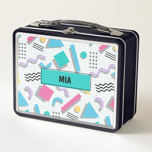 Lunch Box Memphis Shapes (Devant)