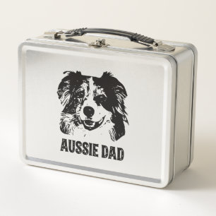Lunch Box Mens Aussie Papa - Australian Shepherd Chien Papa