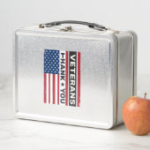 Lunch Box Merci aux vétérans - Conception vectorielle de dra (En situation)