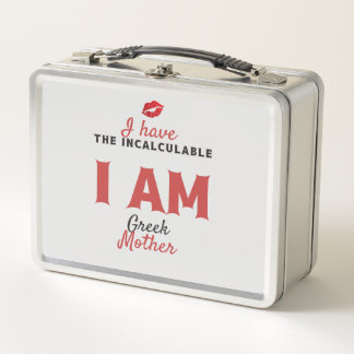 Lunch Box Mère grecque Drôle Porte - bloc design
