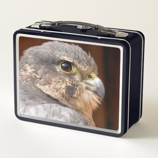 LUNCH BOX MERLIN FALCON OISEAU DE PREY (Dos)