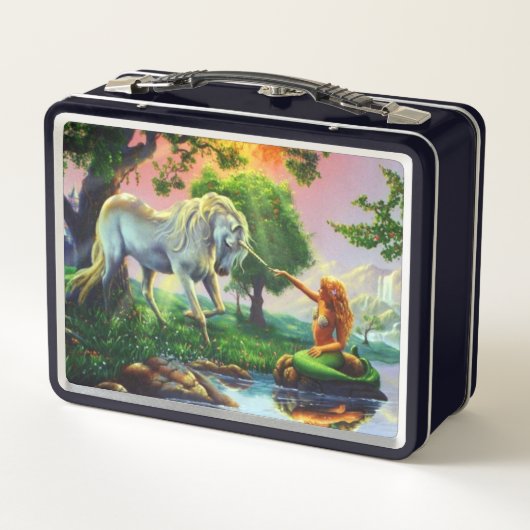 Lunch Box mermaid et unicorne (Dos)