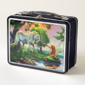 Lunch Box mermaid et unicorne (Devant)