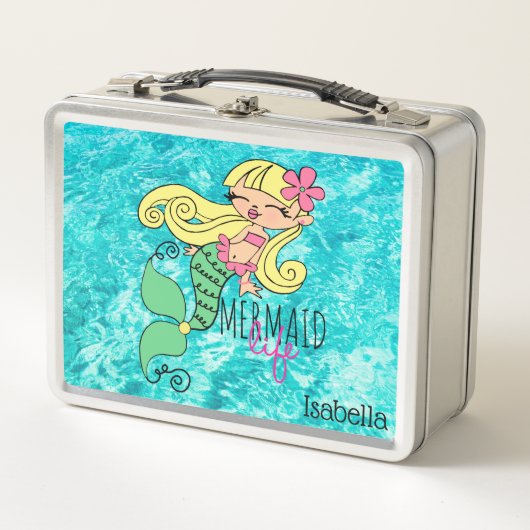 Lunch Box Mermaid Sea Life (Devant)
