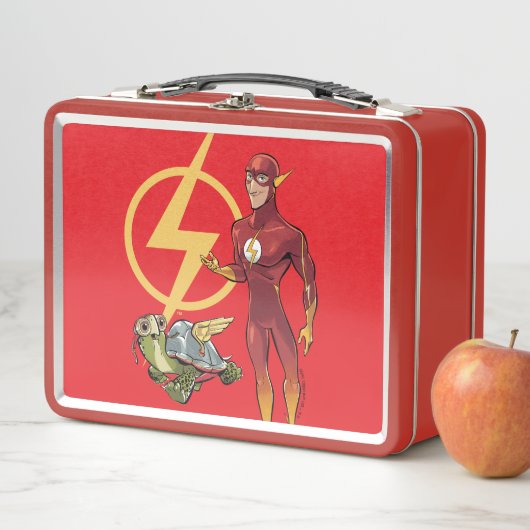 Lunch Box Merton et le Flash (En situation)