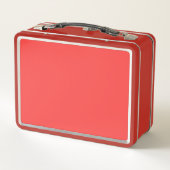 Lunch Box Mes Aliments Préférés Rouges (Dos)