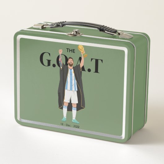 Lunch Box Messi champion du Monde (Devant)