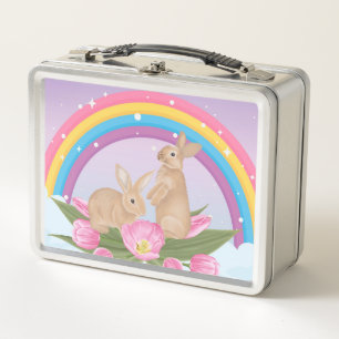 Lunch Box met regenboog en bundels